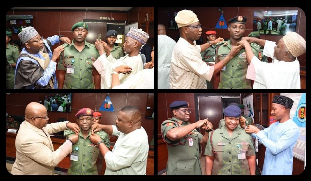 Army honours newly promoted senior officers