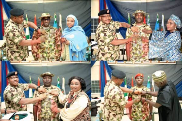 Nigerian Army decorates 5 newly promoted Brigadier Generals