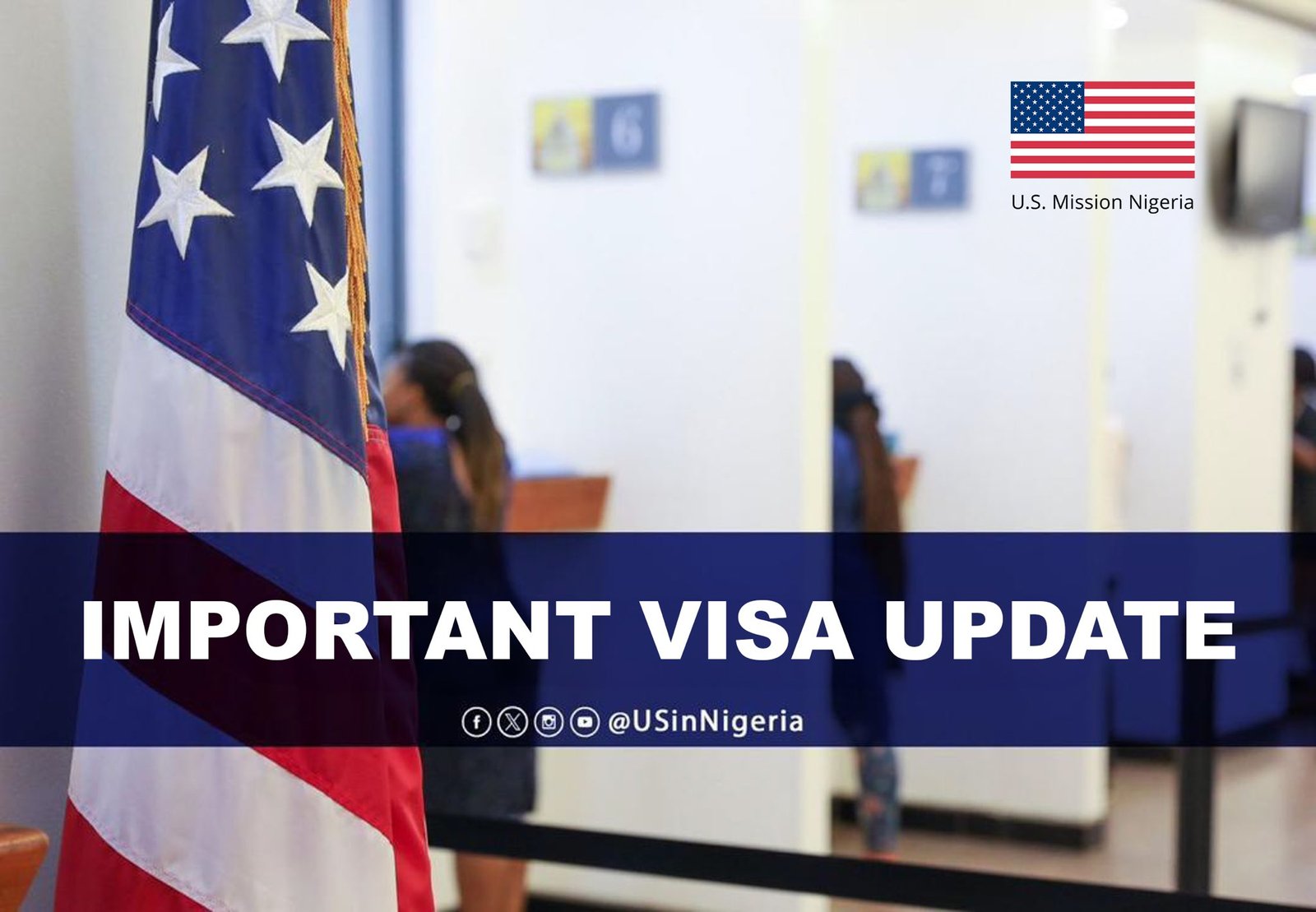 U.S. suspends visas for Nigeria, 18 other countries