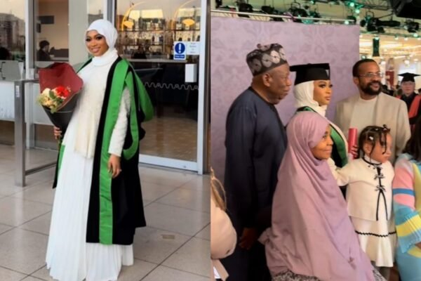 Former APC National chairman Ganduje’s daughter graduates from London university