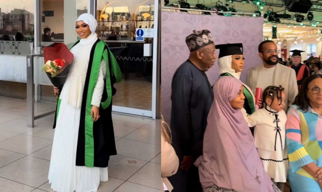 Former APC National chairman Ganduje’s daughter graduates from London university