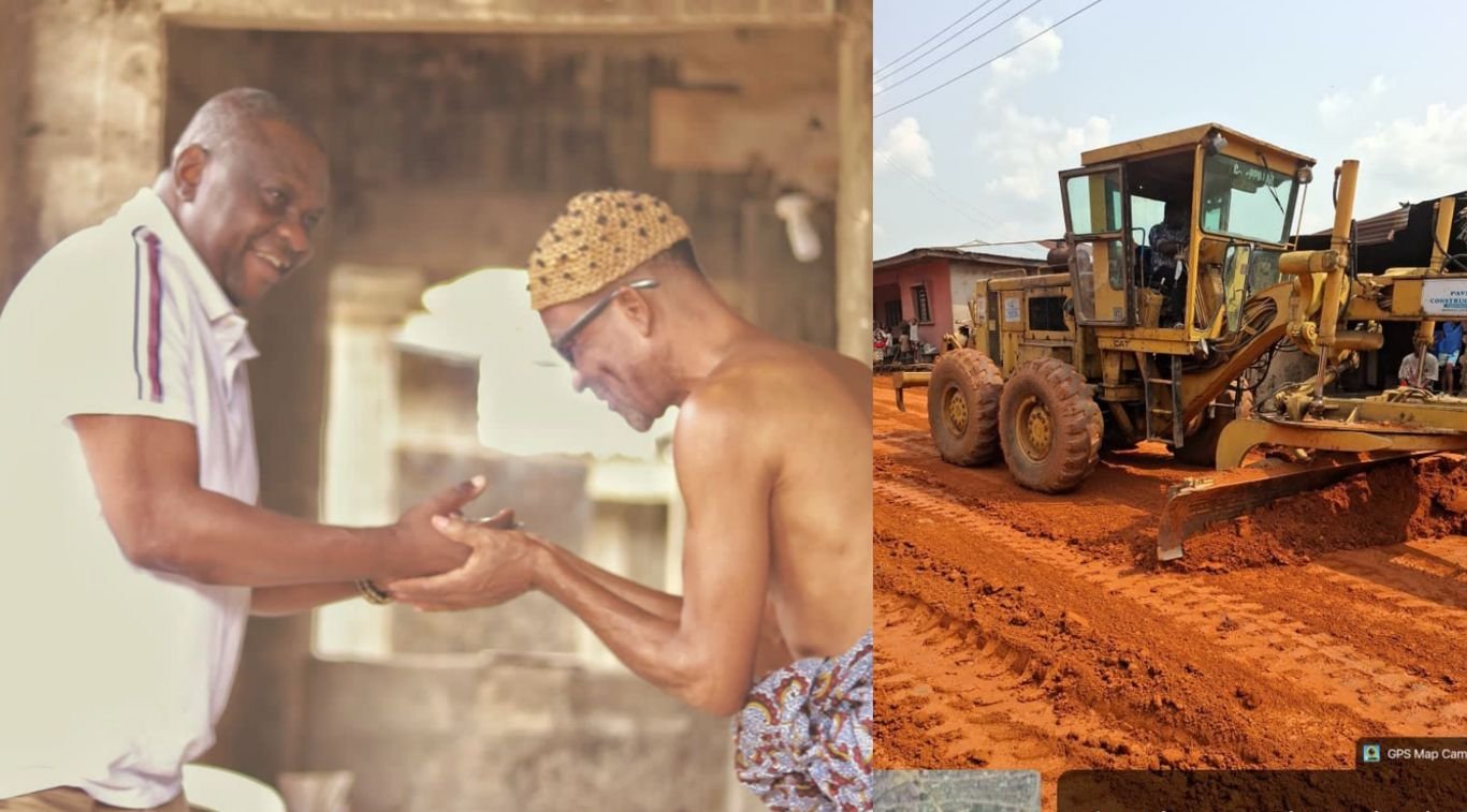 Sen. Williams begins construction of 2km Mkpani ring road