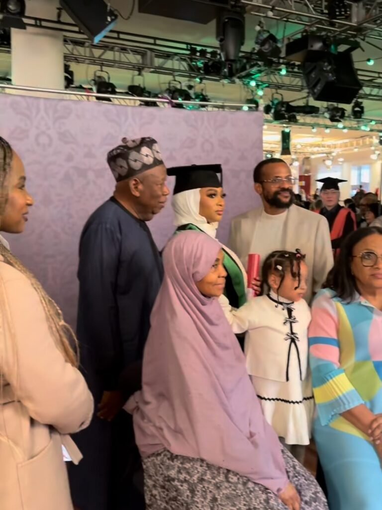 Former APC National chairman Ganduje’s daughter graduates from London university