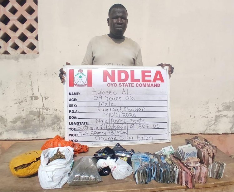80-year-old ex-convict arrested with 5.7kg hard drugs in Akwa Ibom