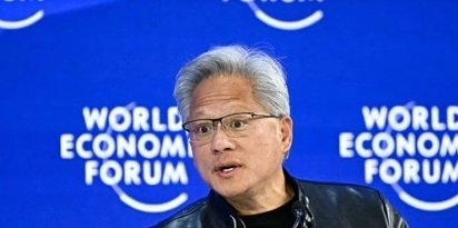 Nvidia CEO Jensen Huang speaks at Davos: AI robotics presents Europe with a once-in-a-century development opportunity, a chance to "overtake the US on a curve"
