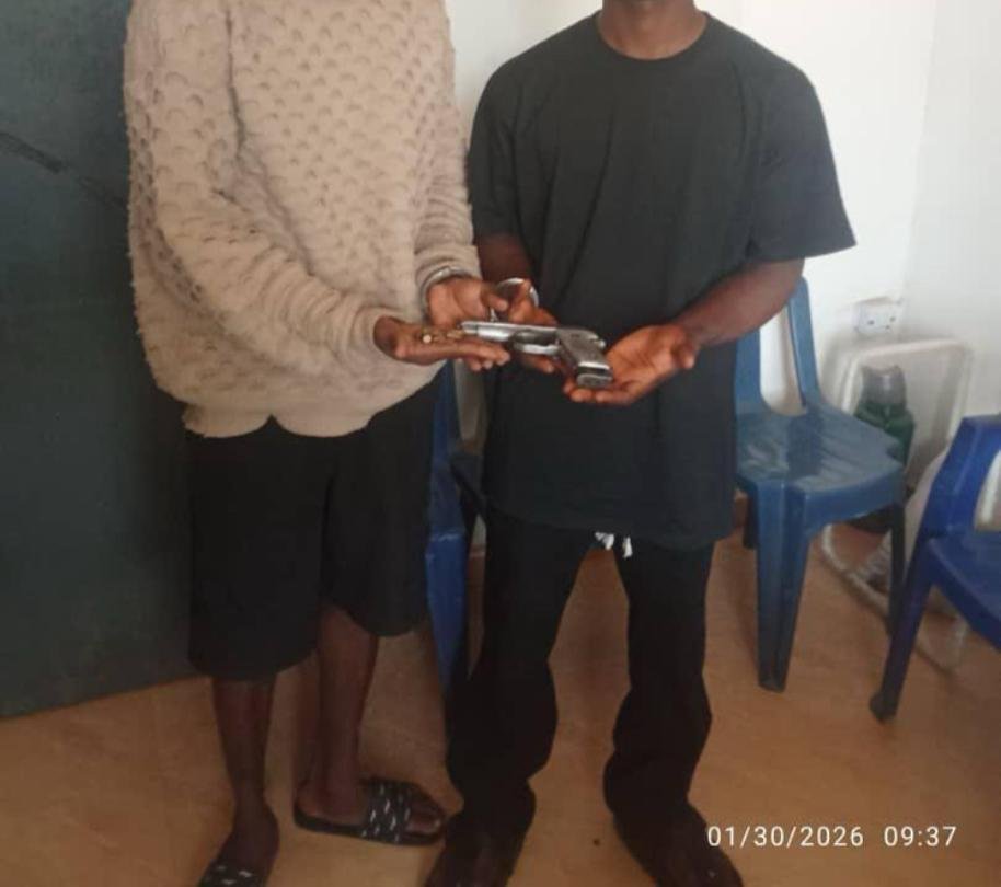 Police arrest 2 for unlawful possession of firearm in Ogoja