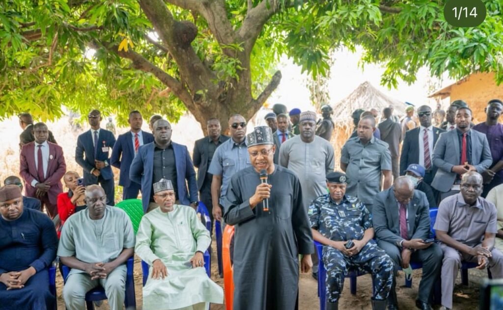 Gov Uba Sani visits Kurmin Wali where 170 Christians were kidnapped