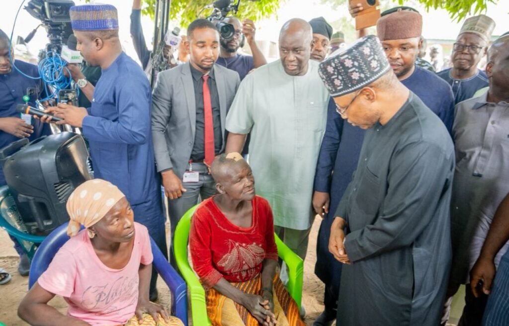 Gov Uba Sani visits Kurmin Wali where 170 Christians were kidnapped