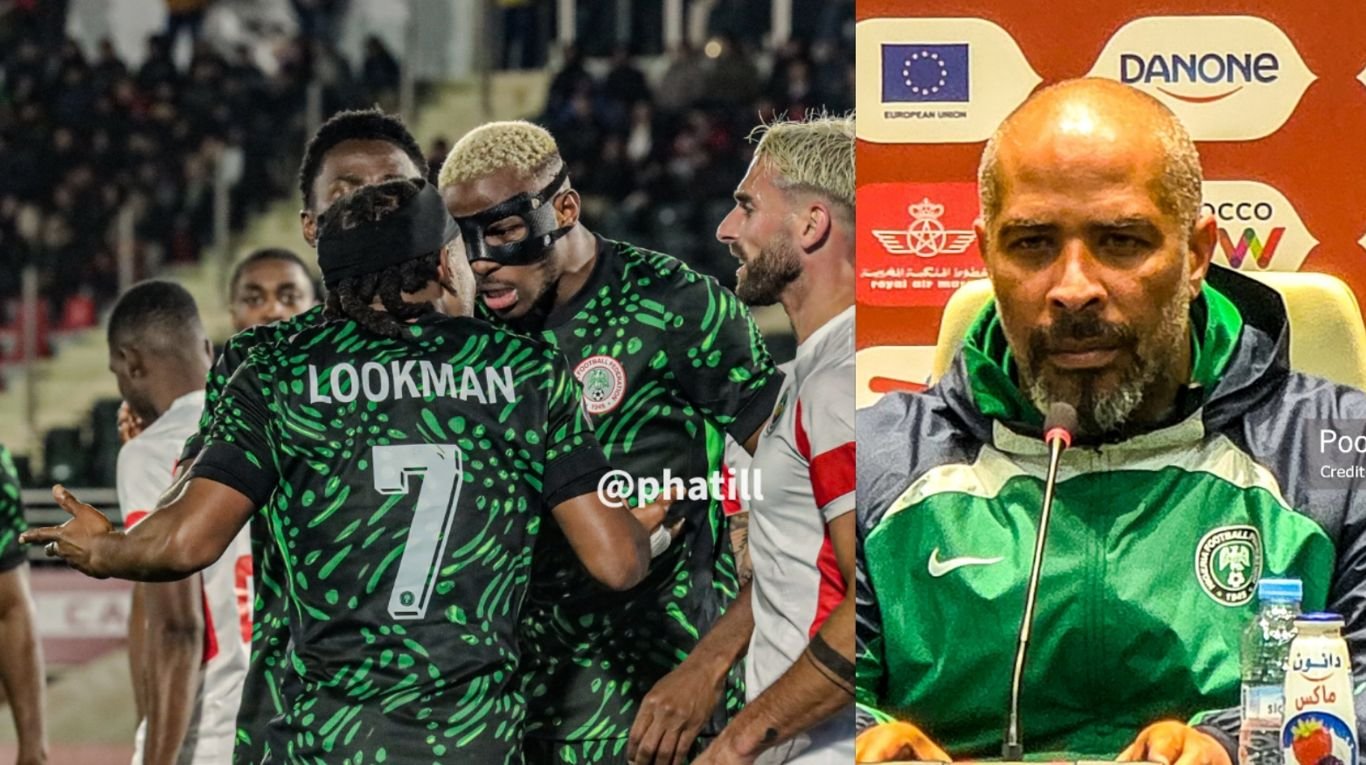 #AFCON2025: Eric Chelle addresses Osimhen's outburst in Mozambique win