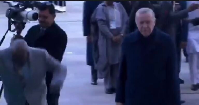 President Tinubu stumbles and falls in Turkey (VIDEO)