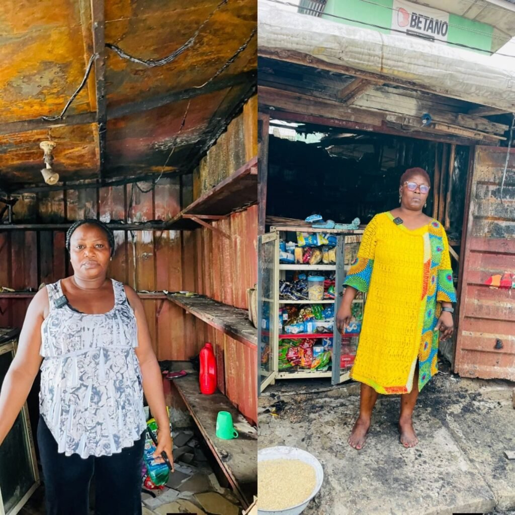 Fire razes shops worth millions in Calabar