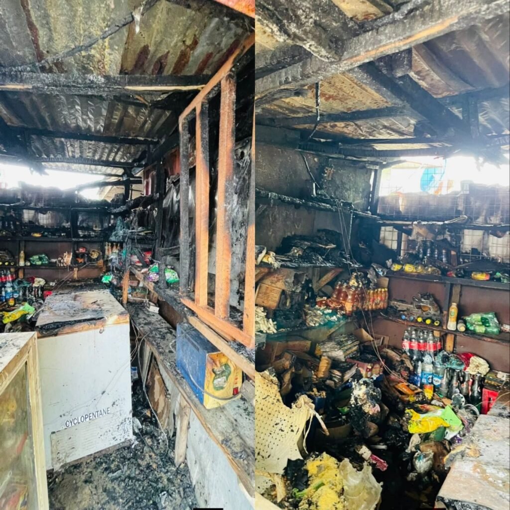Fire razes shops worth millions in Calabar