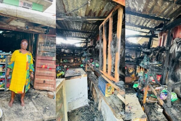 Fire razes shops worth millions in Calabar