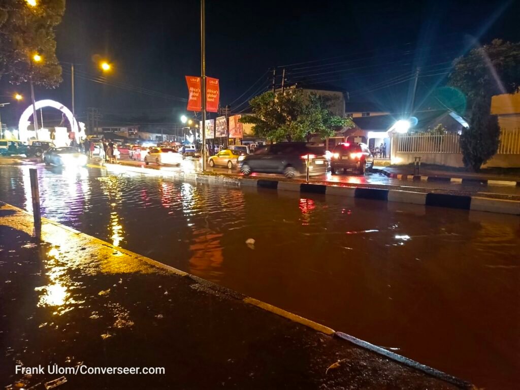 Flashes of flood follow New Year's Eve rainfall in Calabar