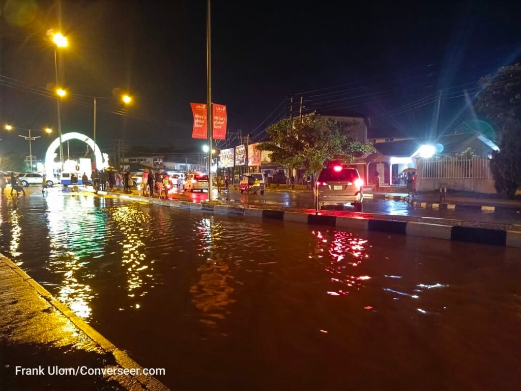 Flashes of flood follow New Year's Eve rainfall in Calabar
