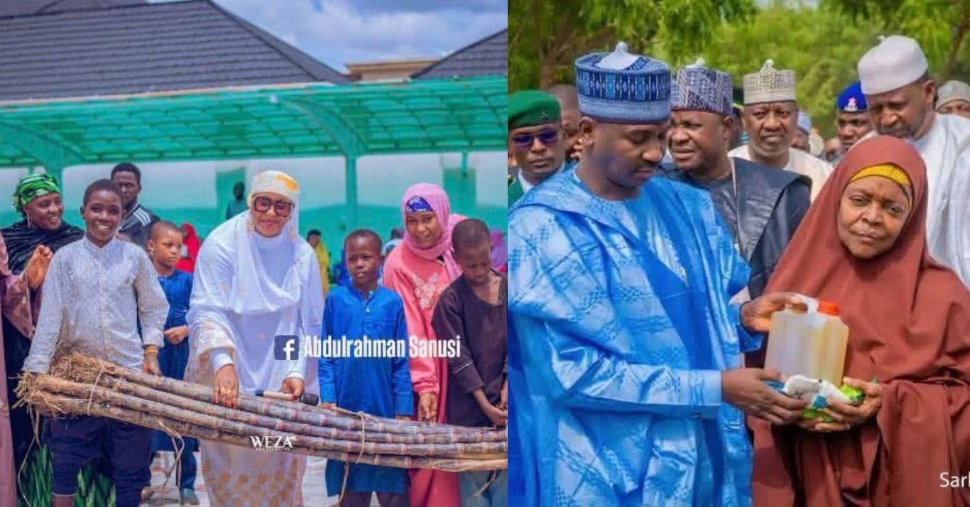 Nigerians mock politicians over sugarcane and cooking oil empowerment