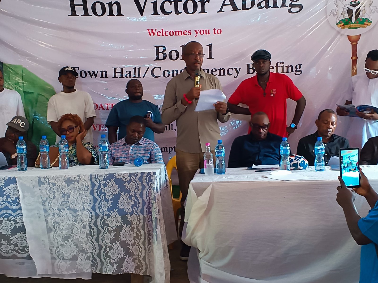 Rep Abang distributes N48m Christmas gifts to constituents, presents midterm scorecard