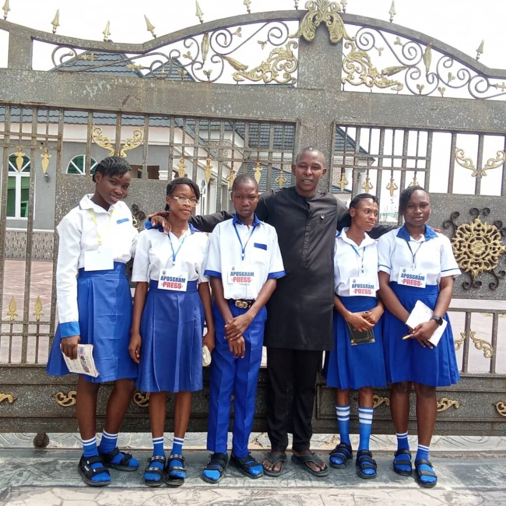 Apostolic Secondary Grammar School Ugep Press Club celebrate Press Week with interviews, lectures