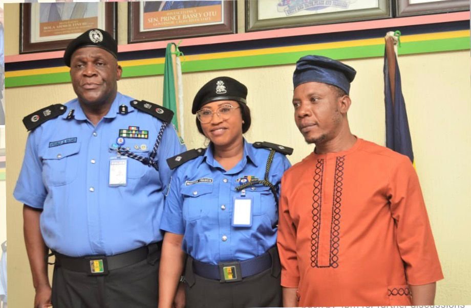CP Afegbua decorates 464 newly promoted ASPs in Cross River