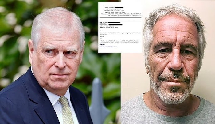 Andrew Mountbatten-Windsor shared confidential information from his role as UK's trade envoy with Jeffrey Epstein - Police probe claims
