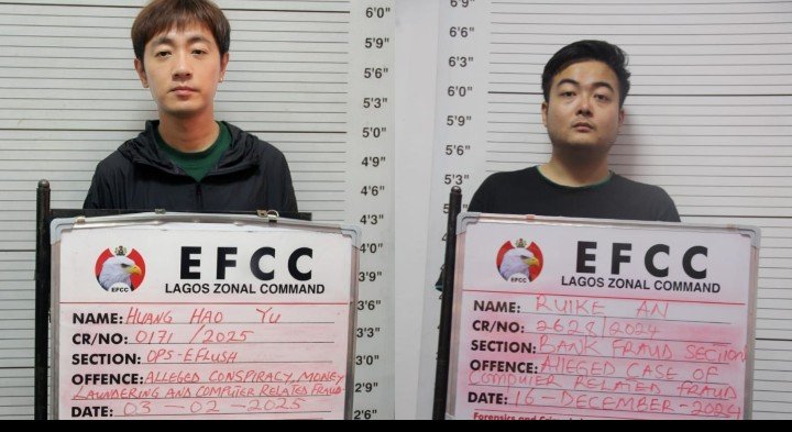 Court jails 2 Chinese for 46 years for N3.4bn, $2.5m cyberterrorism, internet fraud