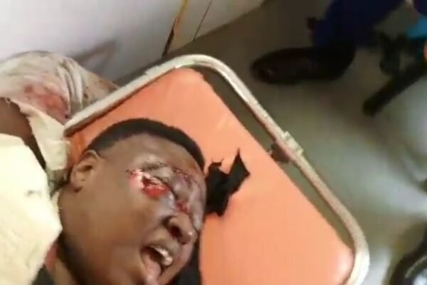 VIDEO: NSCDC vehicle crushes female officer during show of force