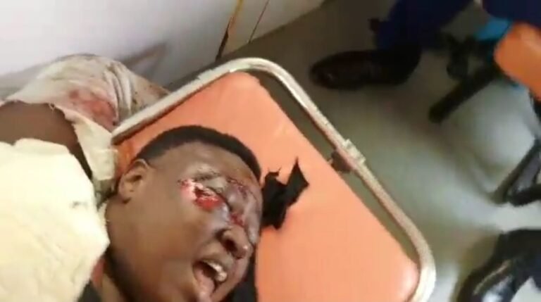 VIDEO: NSCDC vehicle crushes female officer during show of force