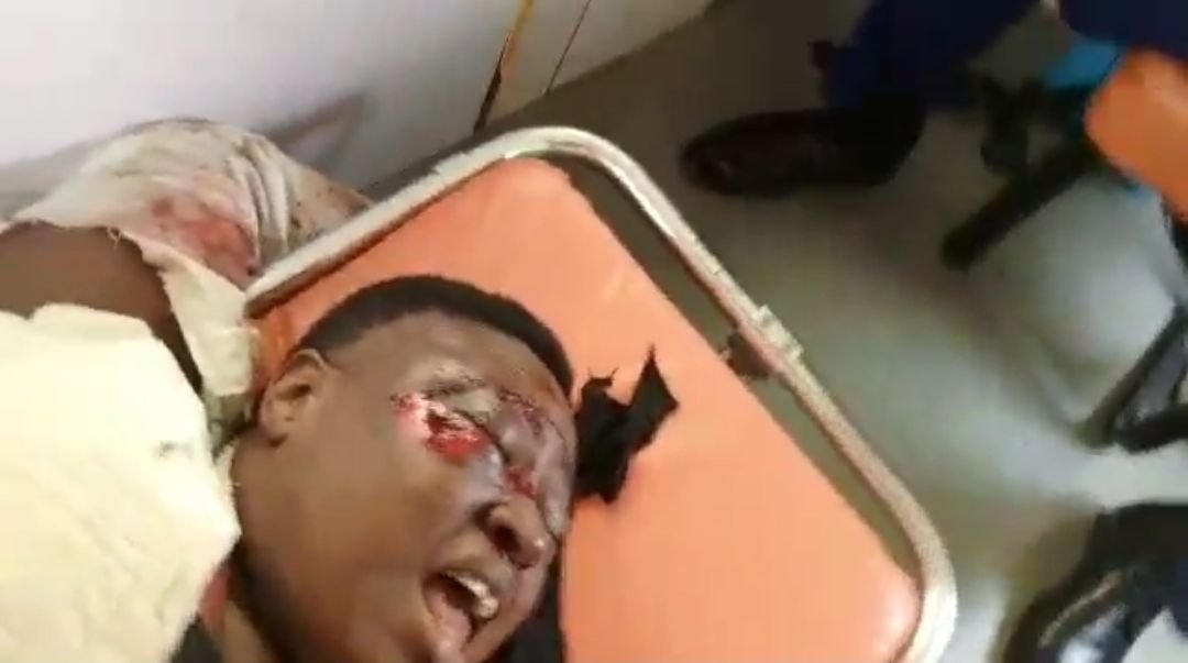 VIDEO: NSCDC vehicle crushes female officer during show of force