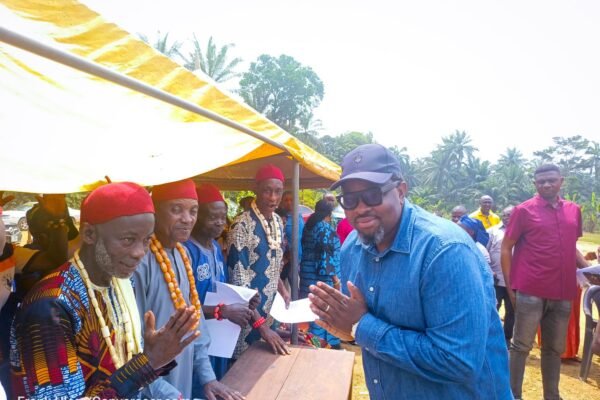 "We look forward to seeing you as next Senator," Traditional rulers tell Peter Akpanke