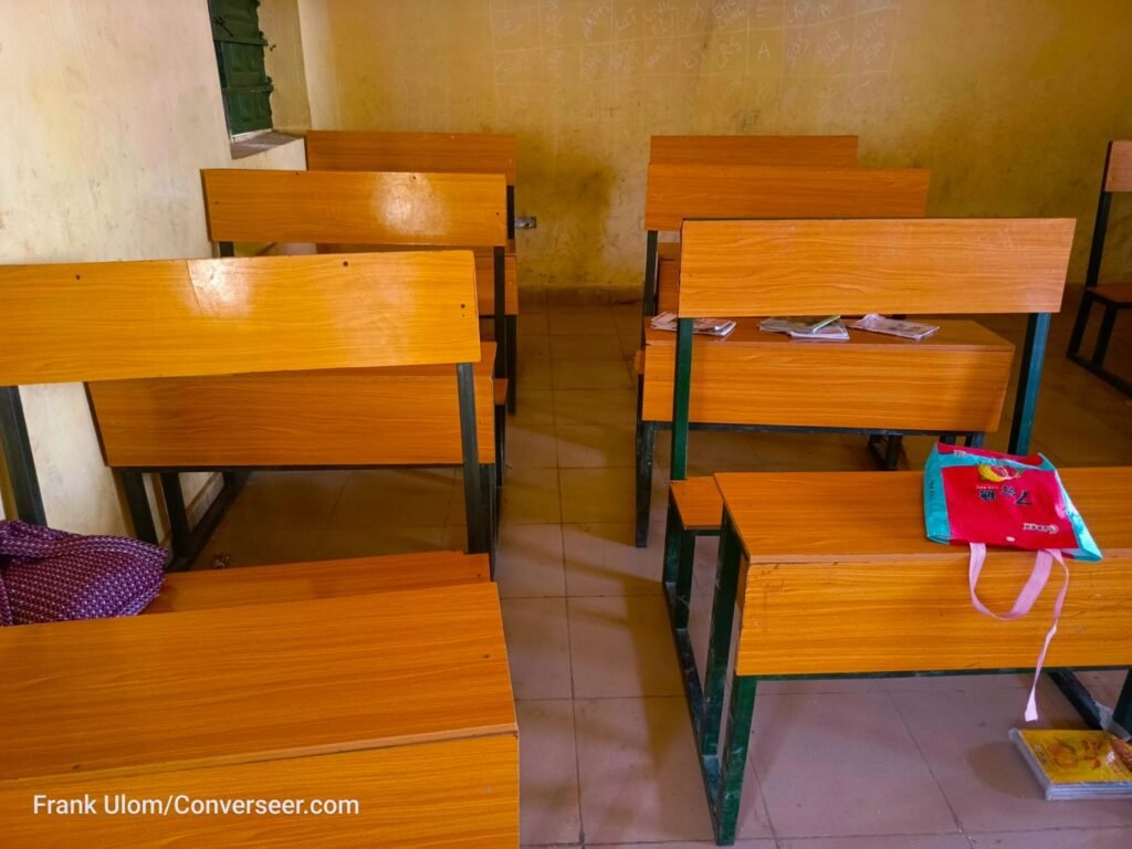 Akpanke commissions 9-classroom blocks, drums support for Tinubu, Otu