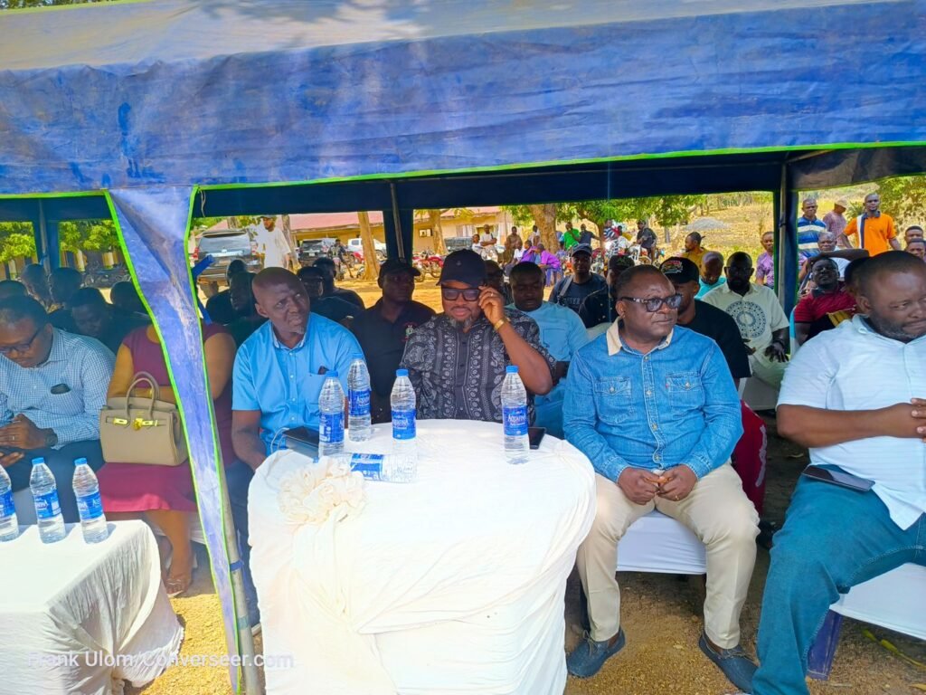 Akpanke commissions 9-classroom blocks, drums support for Tinubu, Otu