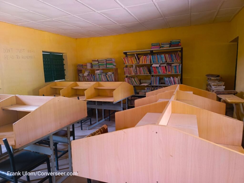 Akpanke commissions 9-classroom blocks, drums support for Tinubu, Otu