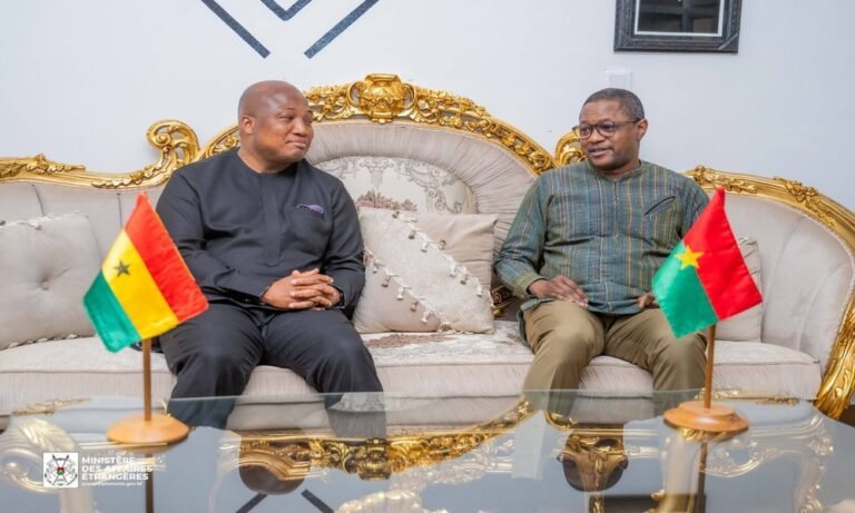 Ghana’s Foreign Minister arrives Ouagadougou for 13th Ghana–Burkina Joint Cooperation Commission