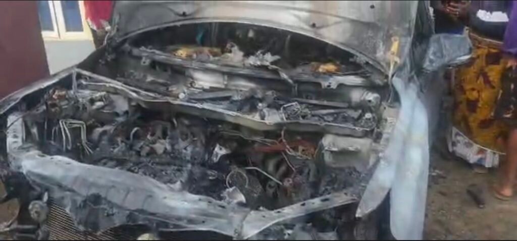 Arsonists set Catholic Church's records, priest's vehicles on fire in Cross River