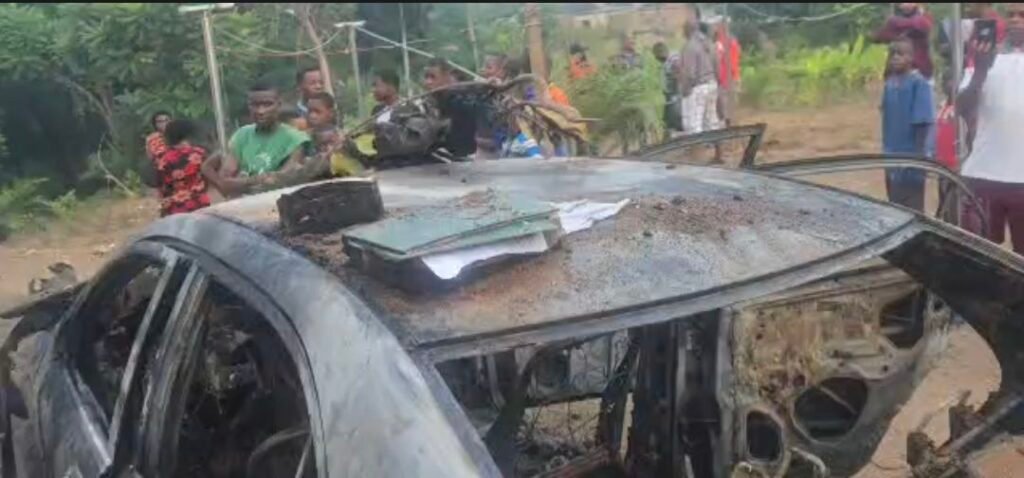 Arsonists set Catholic Church's records, priest's vehicles on fire in Cross River