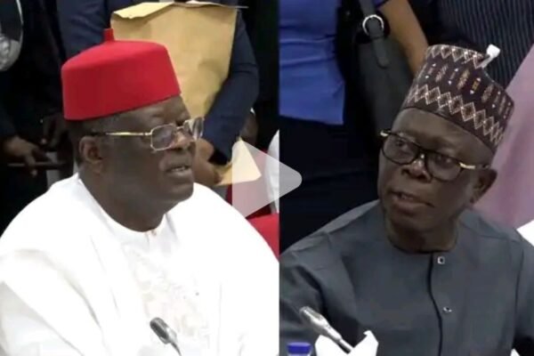 Umahi, Oshiomhole clash over 2026 budget (VIDEO)