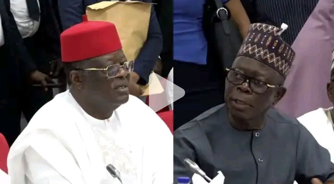 Umahi, Oshiomhole clash over 2026 budget (VIDEO)