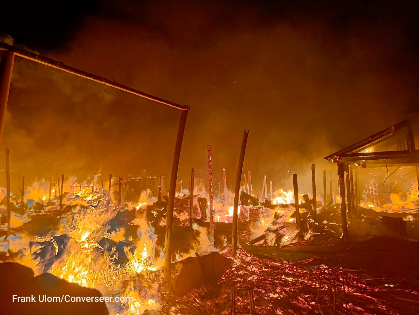 "Send down rain, Lord", business owners cry as fire guts timber market in Calabar