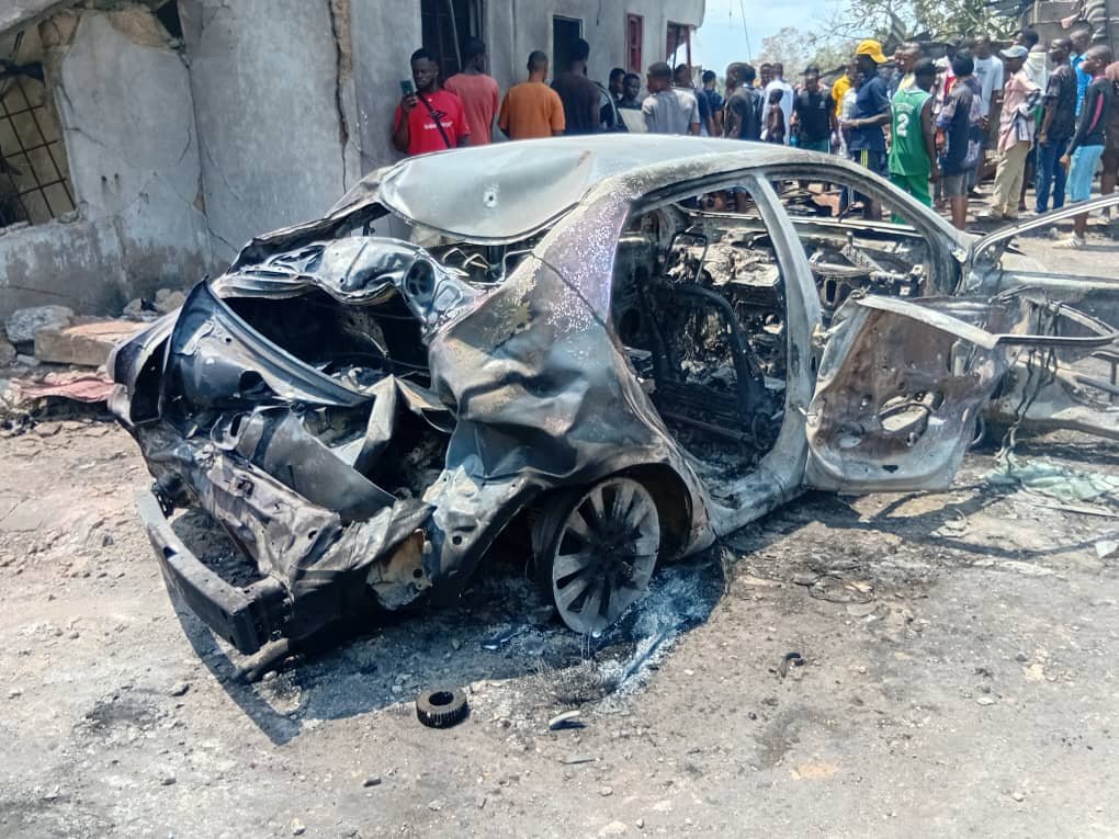 Calabar gas station explosion leaves over 38 injured, properties destroyed