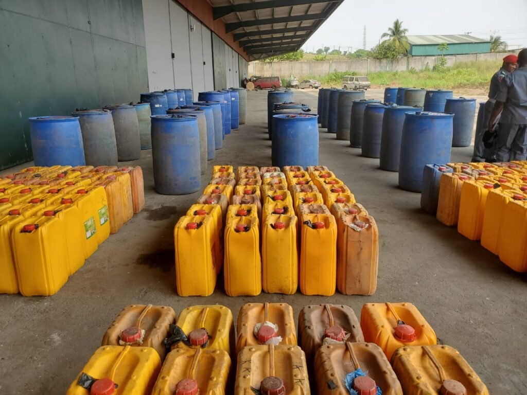 Customs auctions 14,375 litres of seized petrol in Calabar