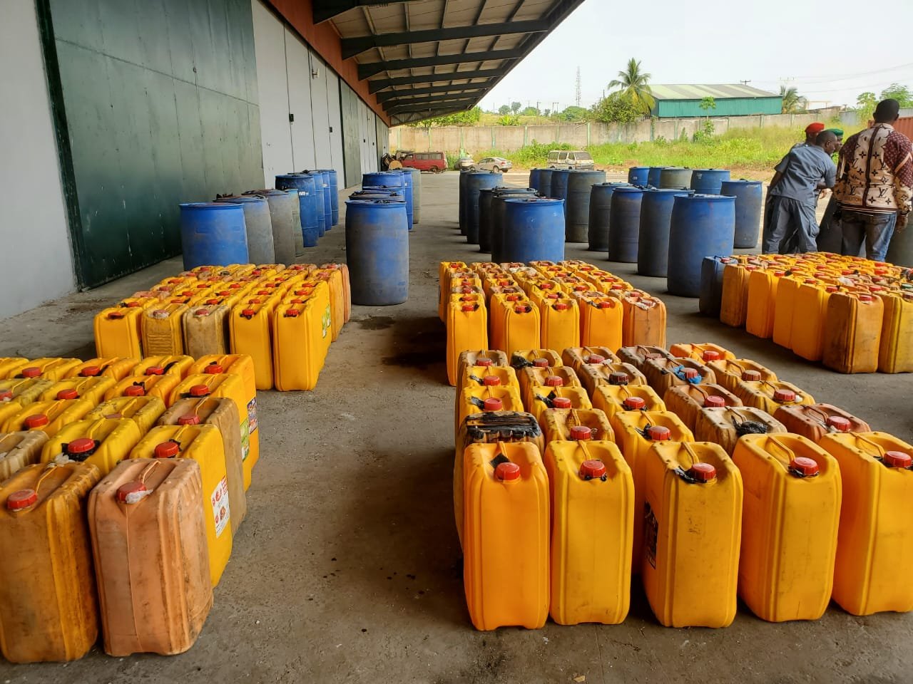Customs auctions 14,375 litres of seized petrol in Calabar