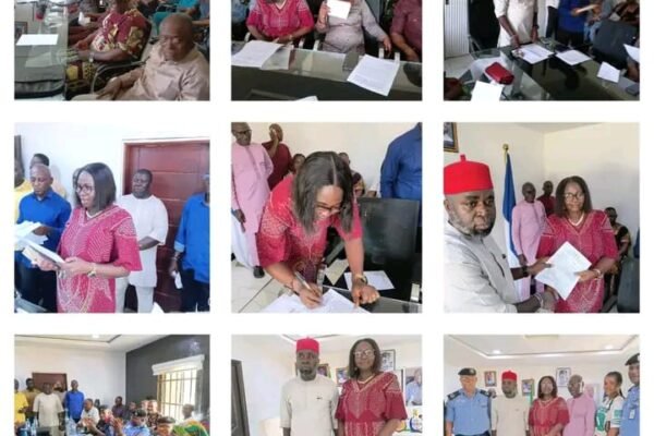 New Ogoja Vice Chairman takes oath of office
