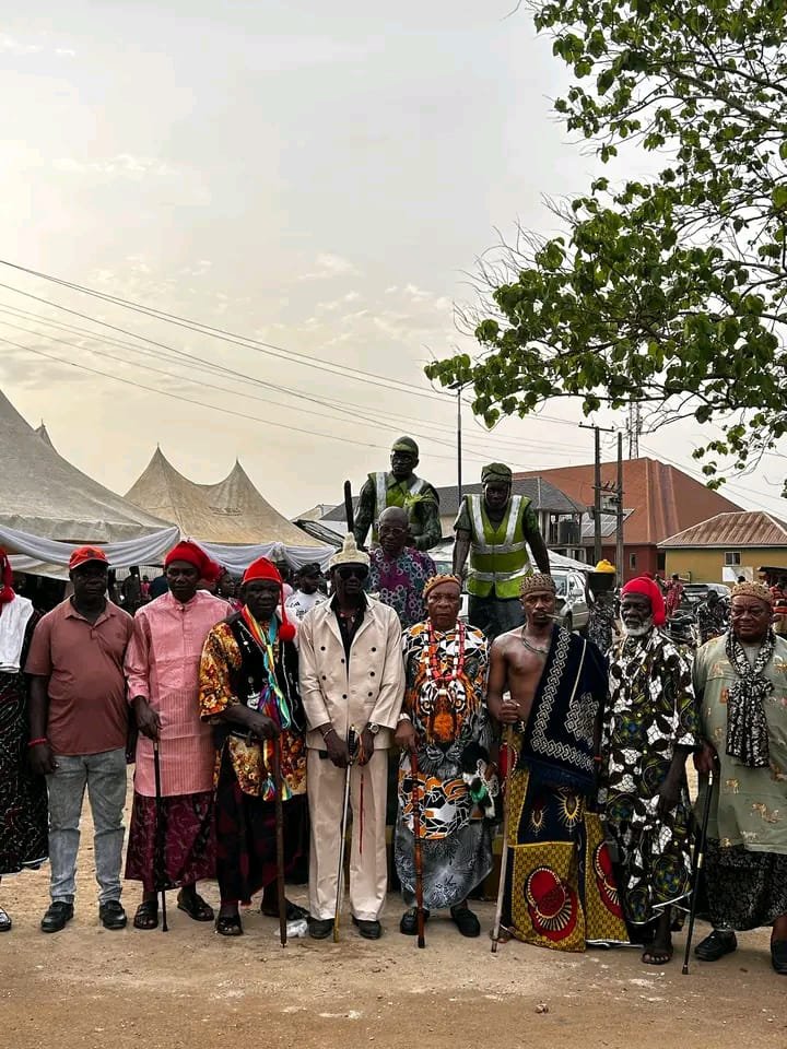Mr Leboku attends Ikom Roundabout unveiling